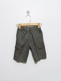 Boys Charcoal "Urban Explorer" Cargo Shorts - Size 110 (Estimated Age 5 Years) AB2