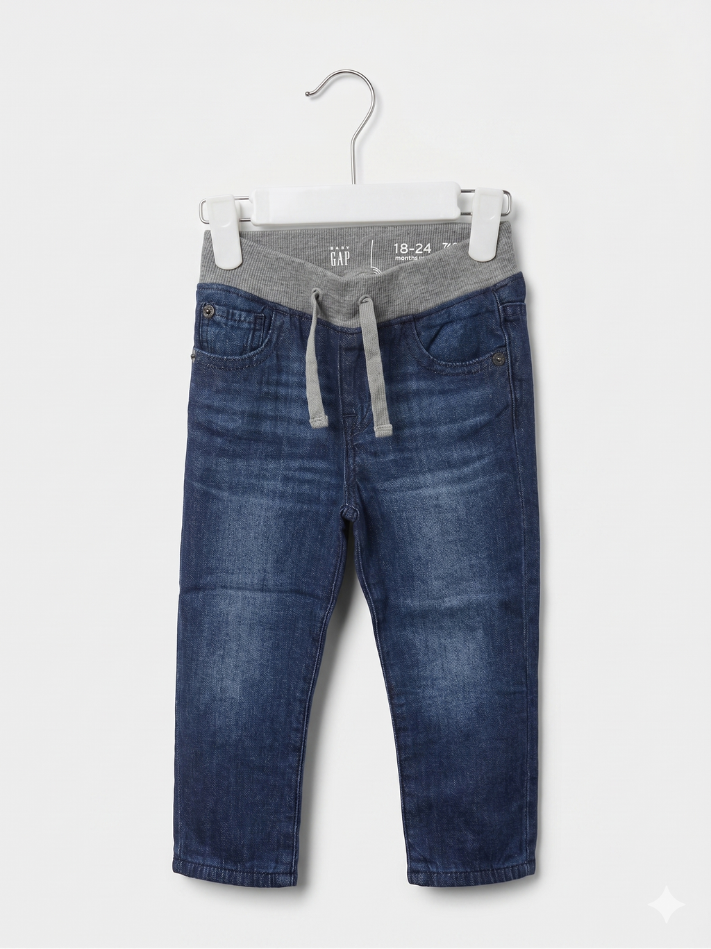 Baby Gap "My First Straight" Comfort Waist Denim Jeans Size: 18-24 Months AB1