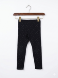 H&M Kids Black Polka Dot Stretch Leggings - Size 3-4 Years (EUR 104) AB1