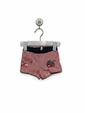 Mayoral Baby Boys Red & White Striped Swim Trunks - Size Estimated Age 12 Months AB2