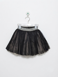 Orchestra Girls Black Sparkle Metallic Tulle Skirt - Size 4Y Estimated Age 4 Years AB2