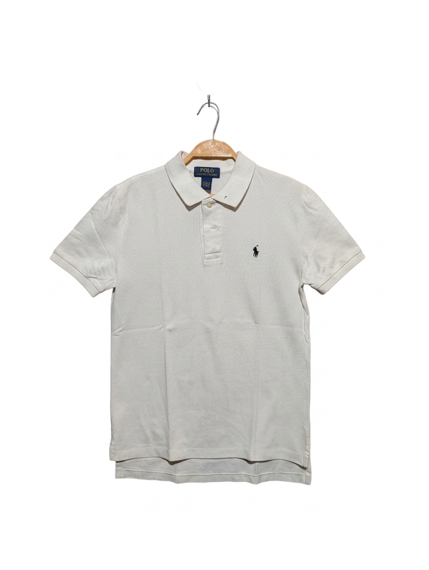 Polo Ralph Lauren Boys Classic White Polo Shirt - Size M (10-12Y) Estimated Age 10-12 Years AB2