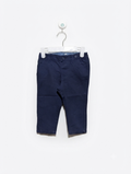 H&M Boys Navy Blue Casual Trousers - Size Estimated Age 9-12M AB2