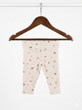 F&F Baby, Floral Baby Leggings, Newborn Girl Clothes, Ribbed Cotton Baby Pants, Tiny Thrift Store, Affordable Baby Fashion, Ditsy Print Leggings.