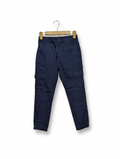 C&A Boys Navy Blue Cargo Joggers - Size 9Y Estimated Age 9 Years AB2
