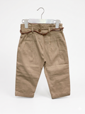 Zara Baby Chino Trousers with Braided Belt - 18-24 Months AB1
