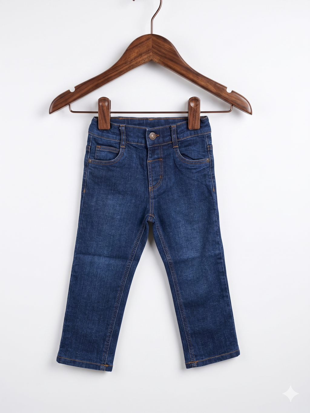 Baby C&A Slim Fit Dark Wash Denim Jeans - Size 2-3 Years AB1