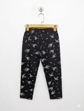 Doreme Girls Black Bird Print Casual Leggings - Size 164CM Estimated Age 14-16 Years AB1