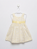George Girls Yellow & White Daisy Print Sundress - Size S Estimated Age 5-6 Years AB2