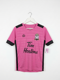 Admiral Kids Pink "Tim Hortons" Soccer Jersey - Size YM (Estimated Age 10-12 Years) AB2