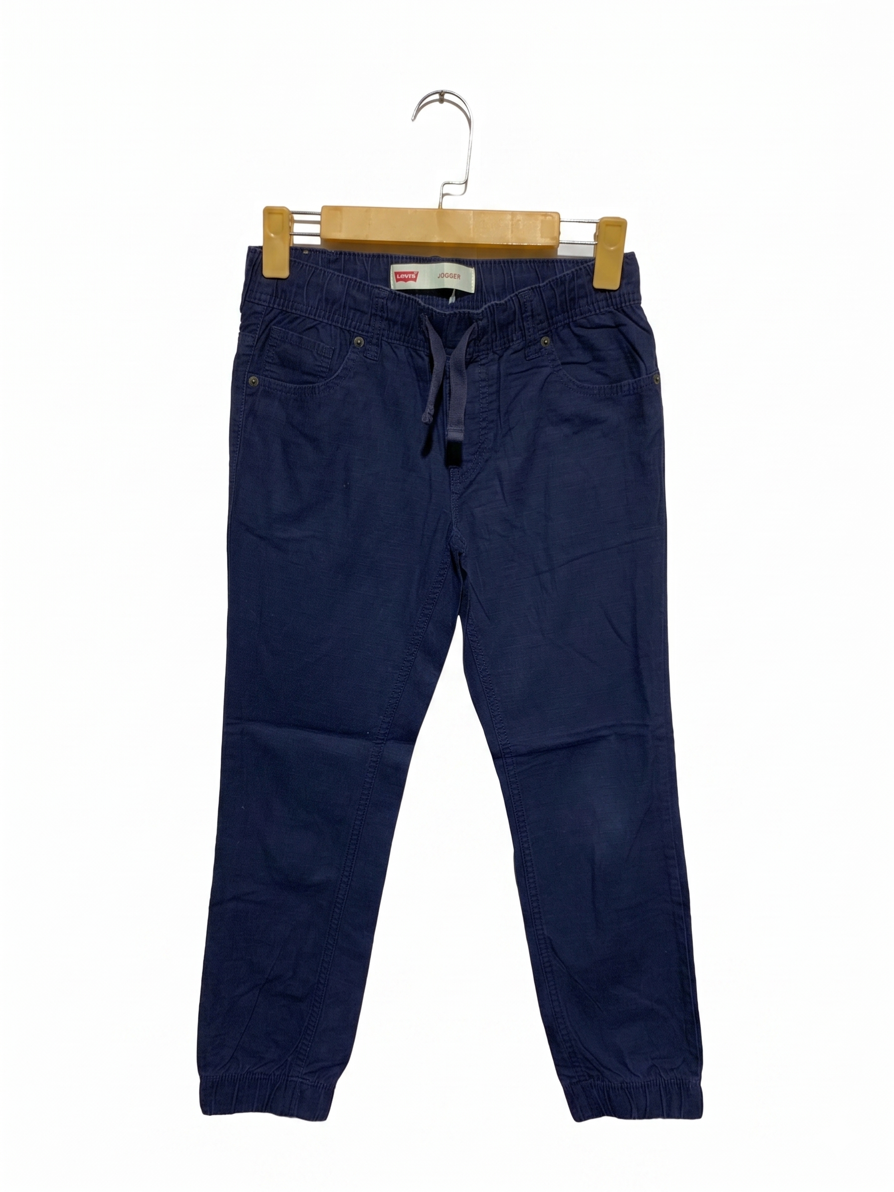 Levi’s Boys Navy Blue Ripstop Cotton Jogger Pants - Size Estimated Age 8-10 Years AB1