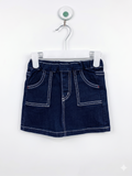 Hot Biscuits Miki House Girls Dark Wash Denim Skirt  1 se 1.5 saal (12-18 months)AB1