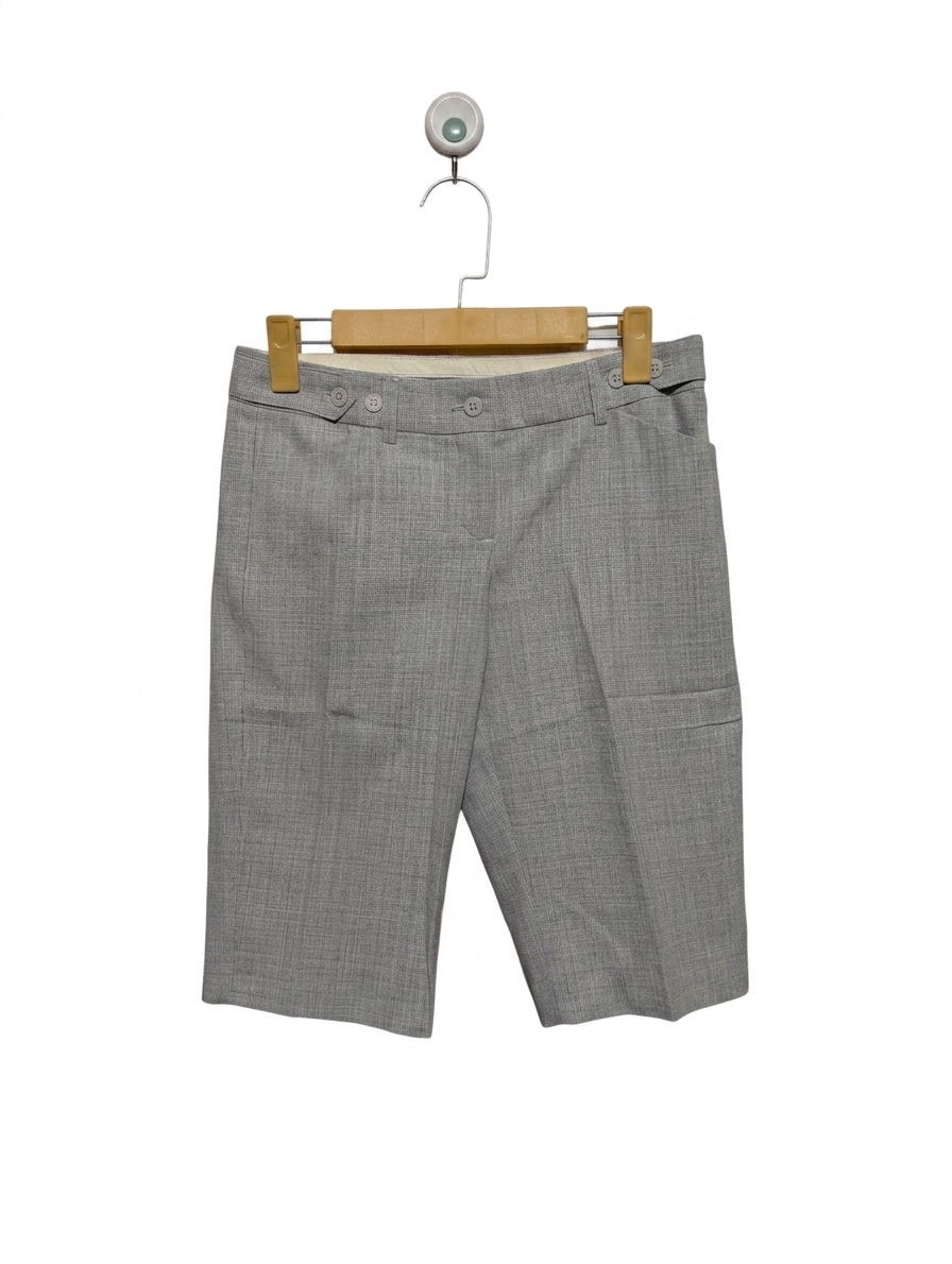 Express Design Studio Teen Girls/Women Tailored Grey Shorts - Size 0 (Fits 14-15 Years) AB1