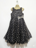 Jenny & Me Girls Black Sparkle Tulle Occasion Dress - Size 16 Estimated Age 14-16 Years AB1