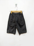 Glazos Boys Black Versatile Casual Shorts - Size 160 cm Estimated Age 13 Years AB2