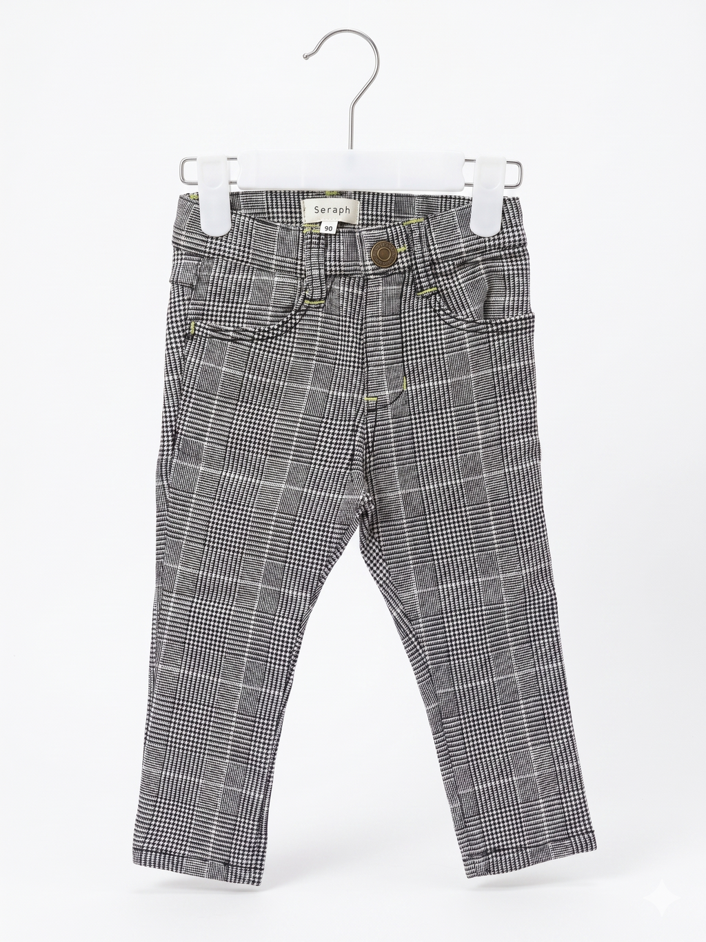 Seraph Kids Plaid Check Trousers Size: 90 (Approx. 18-24 Months / 2T) AB1