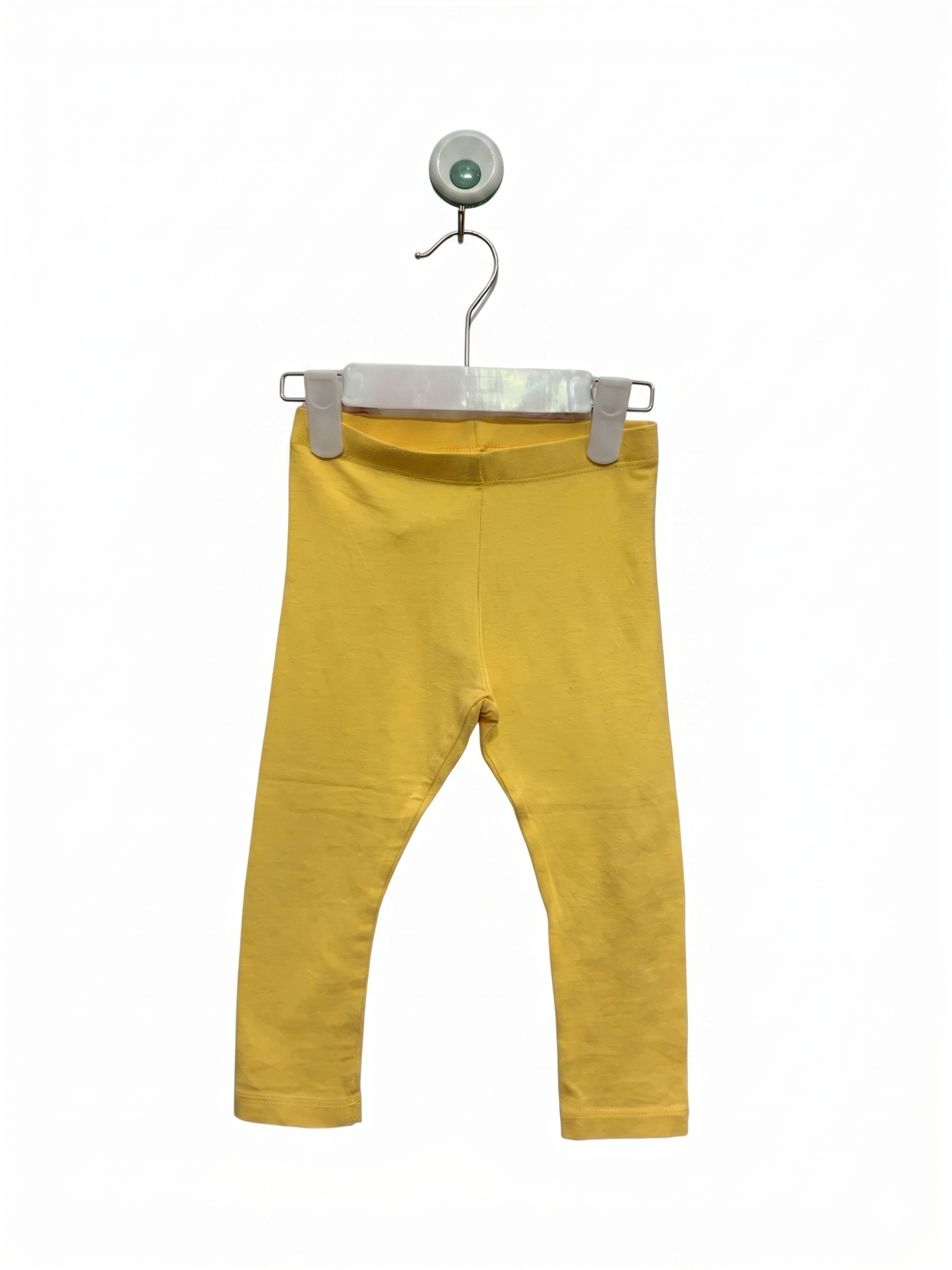 Lupilu Soft Cotton Yellow Basic Leggings for Toddlers (12-24 Months) AB1