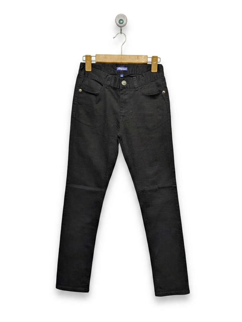 Urban Wave Boys Black Casual Slim-Fit Jeans - Size 152 Estimated Age 11-12 Years AB2