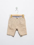 H&M Boys Beige Casual Chino Shorts - Size 6-7 Years, Estimated Age 6-7 Years AB2