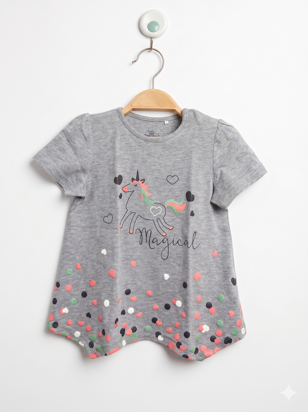 Topomini Baby Girl "Cool & Cute" Graphic Tee AB1