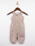 H&M Baby Girl Floral Sleeveless Ruffle Jumpsuit - Size 12-18M (Estimated for 1 to 1.5 Years Old) AB1