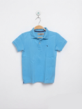 L.O.G.G. Boys Bright Blue Classic Polo Shirt - Size 120 CM (Estimated Age 5-6 Years) AB2