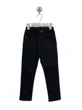 Boys' Essential Black Stretch Skinny Trousers - Size 6–7 Years AB1