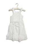 GAP Kids Girls' Pale Mint Eyelet Embroidery Dress - Size S 6 to 7 years AB1