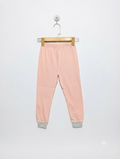 George Girls Pastel Peach Solid Jogger Pants - Size 4-5 Years Estimated Age 4-5 Years AB2