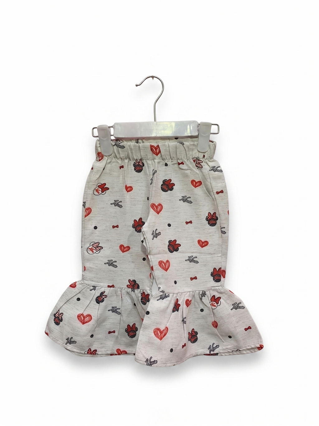 Disney Minnie Mouse Frill Hem Bell Bottom Trousers - 12 Months AB1