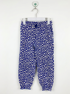 C&A Girls' Royal Blue Daisy Print Harem Pants - Size 5 Years AB1