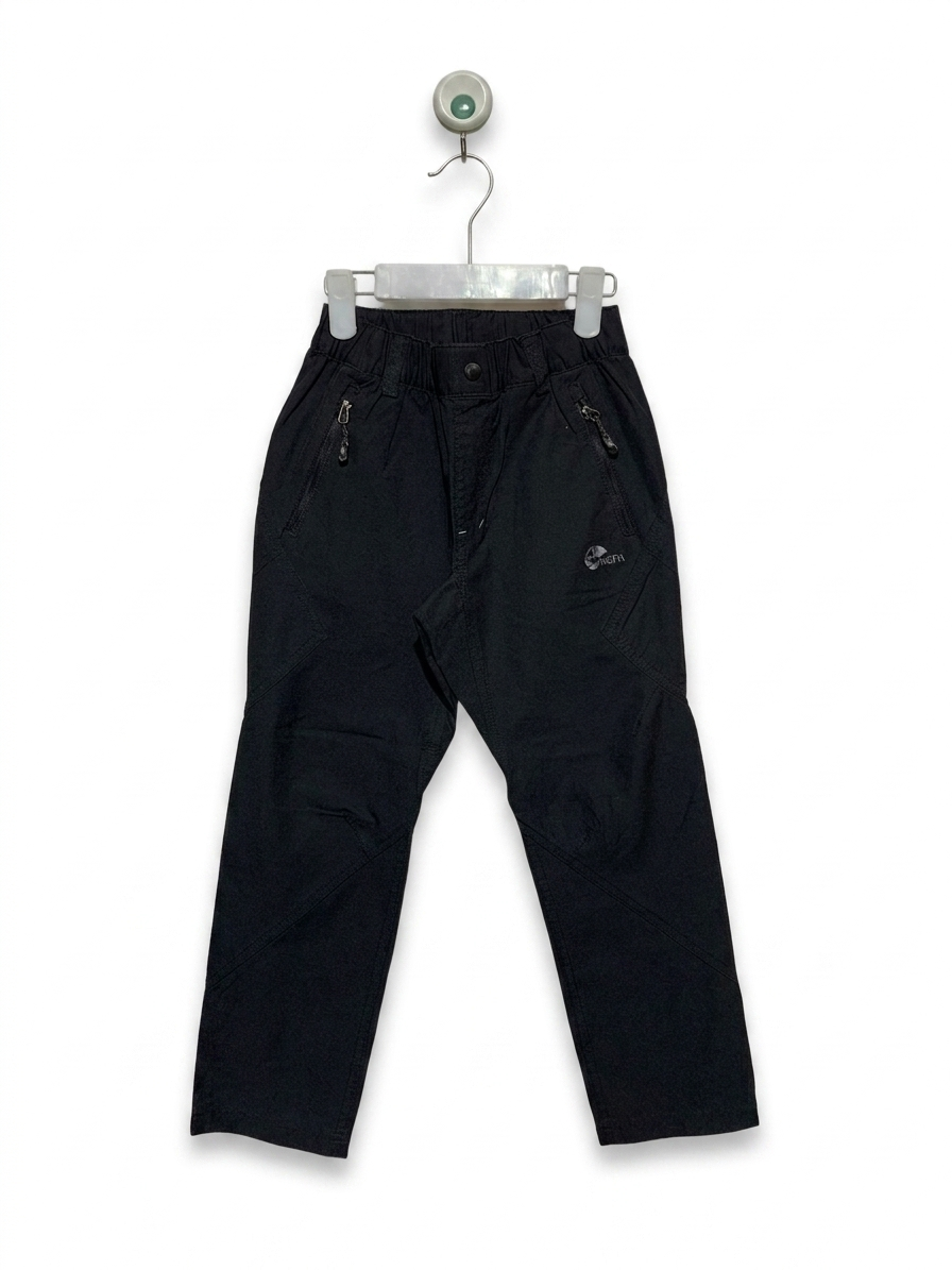 NEPA Kids Boys' Black Technical Adventure Trousers - Size 120 AB1