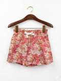 Isaac Mizrahi New York Baby Girls Floral Cotton Shorts - Size 18 Months AB1