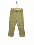 The Children's Place Boys Khaki Pull-On Straight Chino Pants - Size Estimated Age 10 Years AB1