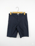 Old Navy Boys Dark Charcoal Grey Classic Uniform Chino Shorts - Size 16 Estimated Age 16 Years AB1