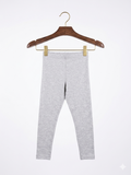 Primark Cares Girls' Heather Grey Essential Leggings - Size 5-6 Years AB1