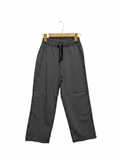 H&M Boys Black & White Striped Casual Trousers - Size 146/152 (Estimated Age 10-12 Years) AB2