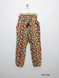 Tu Girls Multi-Color Floral Print Jogger Trousers - Size 10 Years Estimated Age 10 Years AB2