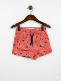 Lupilu Girls' Coral Ballerina Print Cotton Shorts - Size 4-6 Years AB1