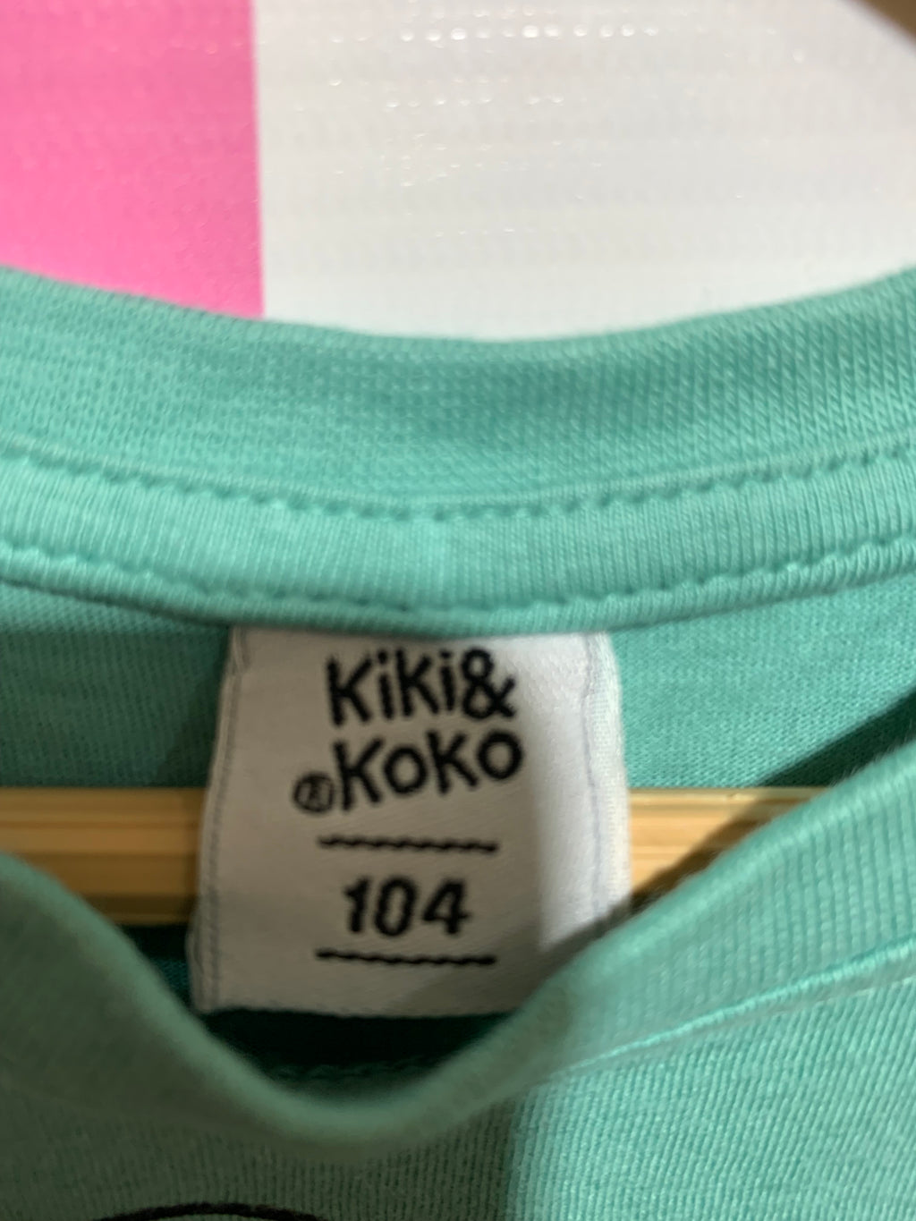 Kiki & Koko Kids' Dinosaur Educational Graphic Tee - Estimated Age: 3–4 Years (Size 104). AB1