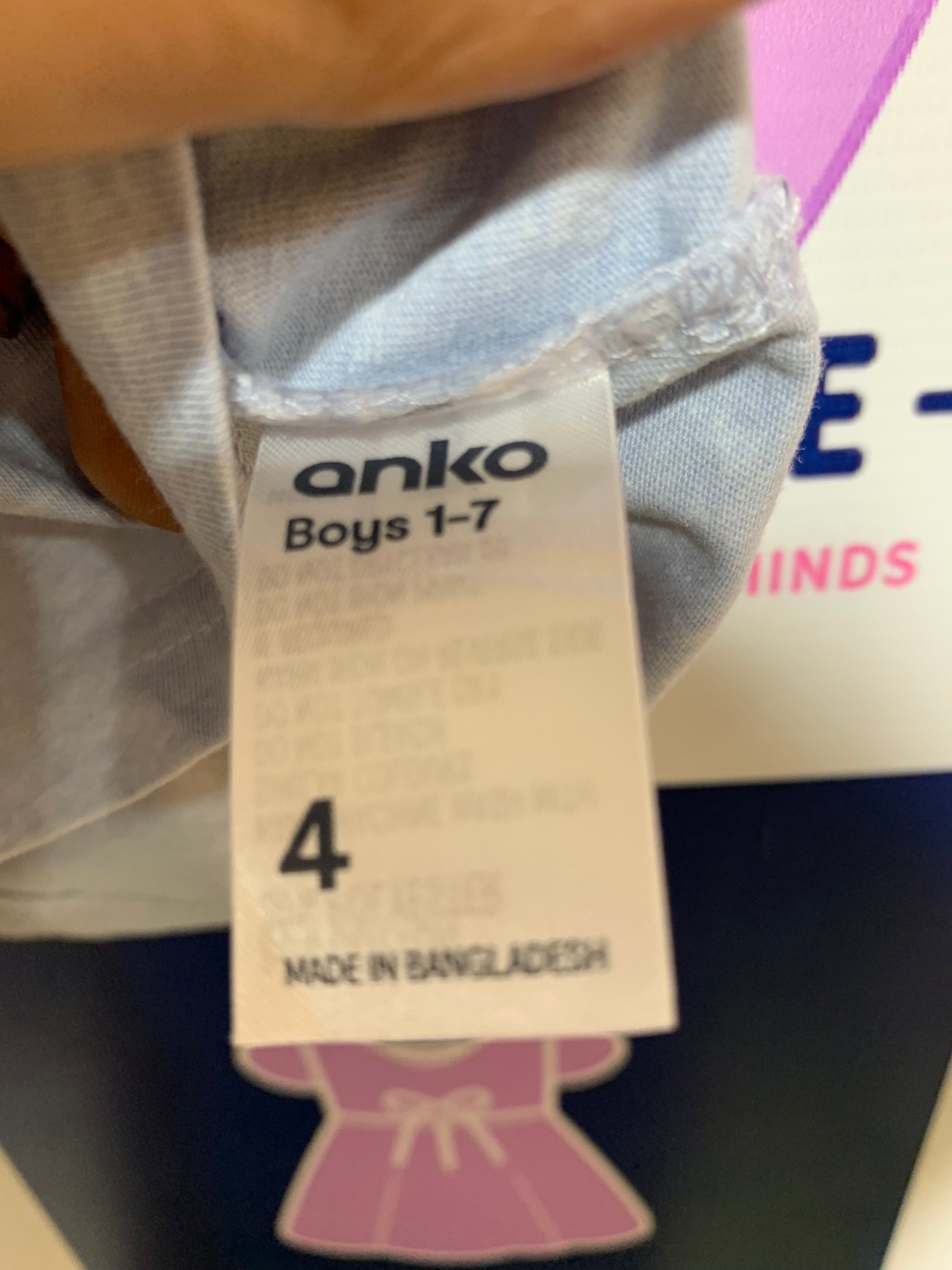Anko Boys "Chill Out" Skateboard Graphic Tee - Size 4 AB1