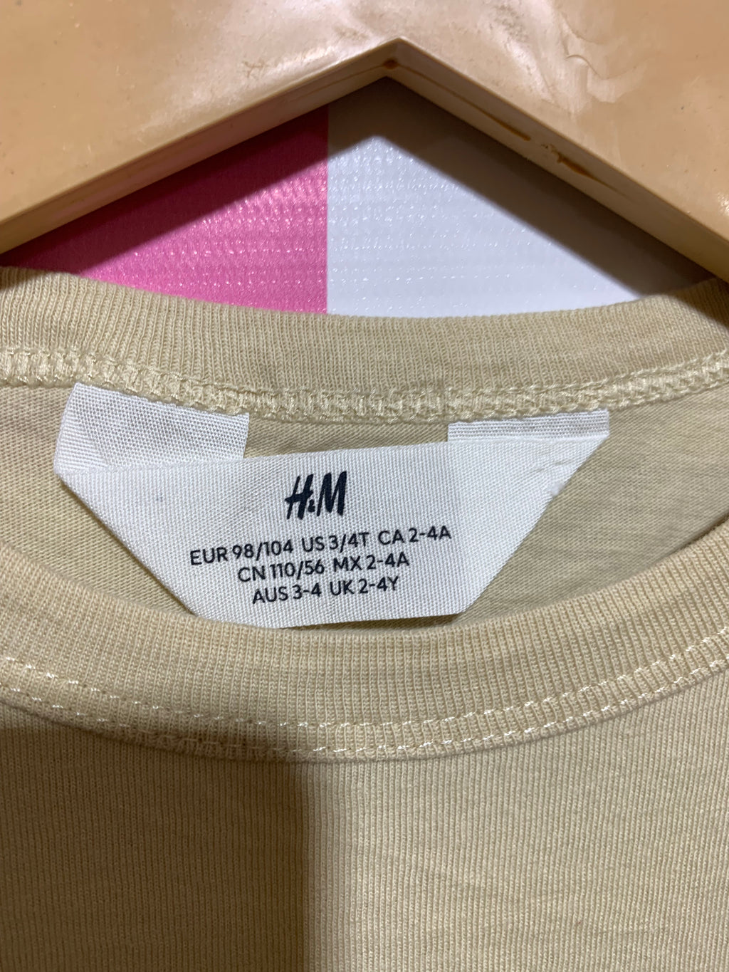 H&M Boys Triceratops Graphic Tee - Size 3-4 Years AB1