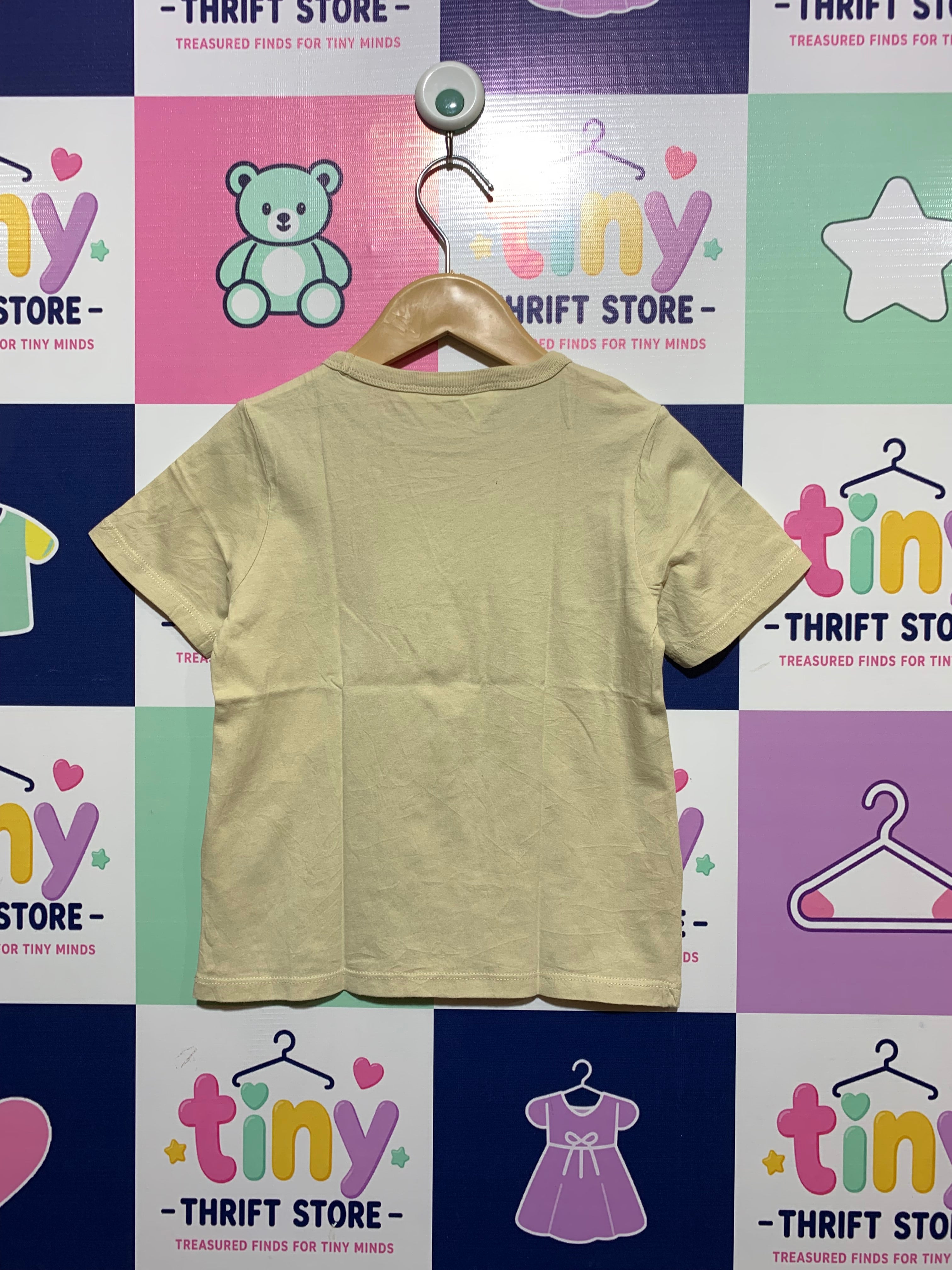 H&M Boys Triceratops Graphic Tee - Size 3-4 Years AB1