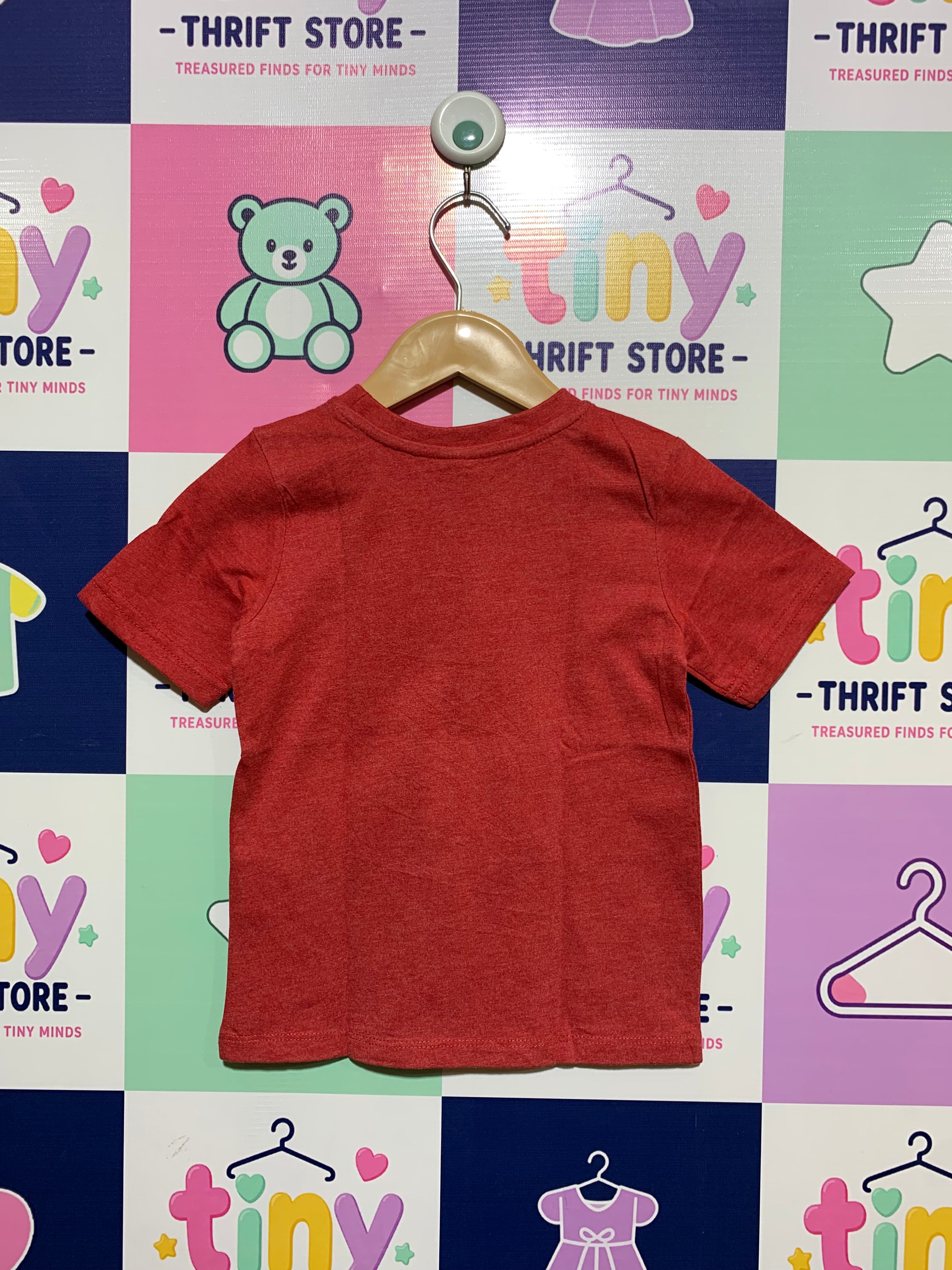Dopodopo Boys "Wild Track" Racing Team Graphic Tee - Size 3-4 Years AB1