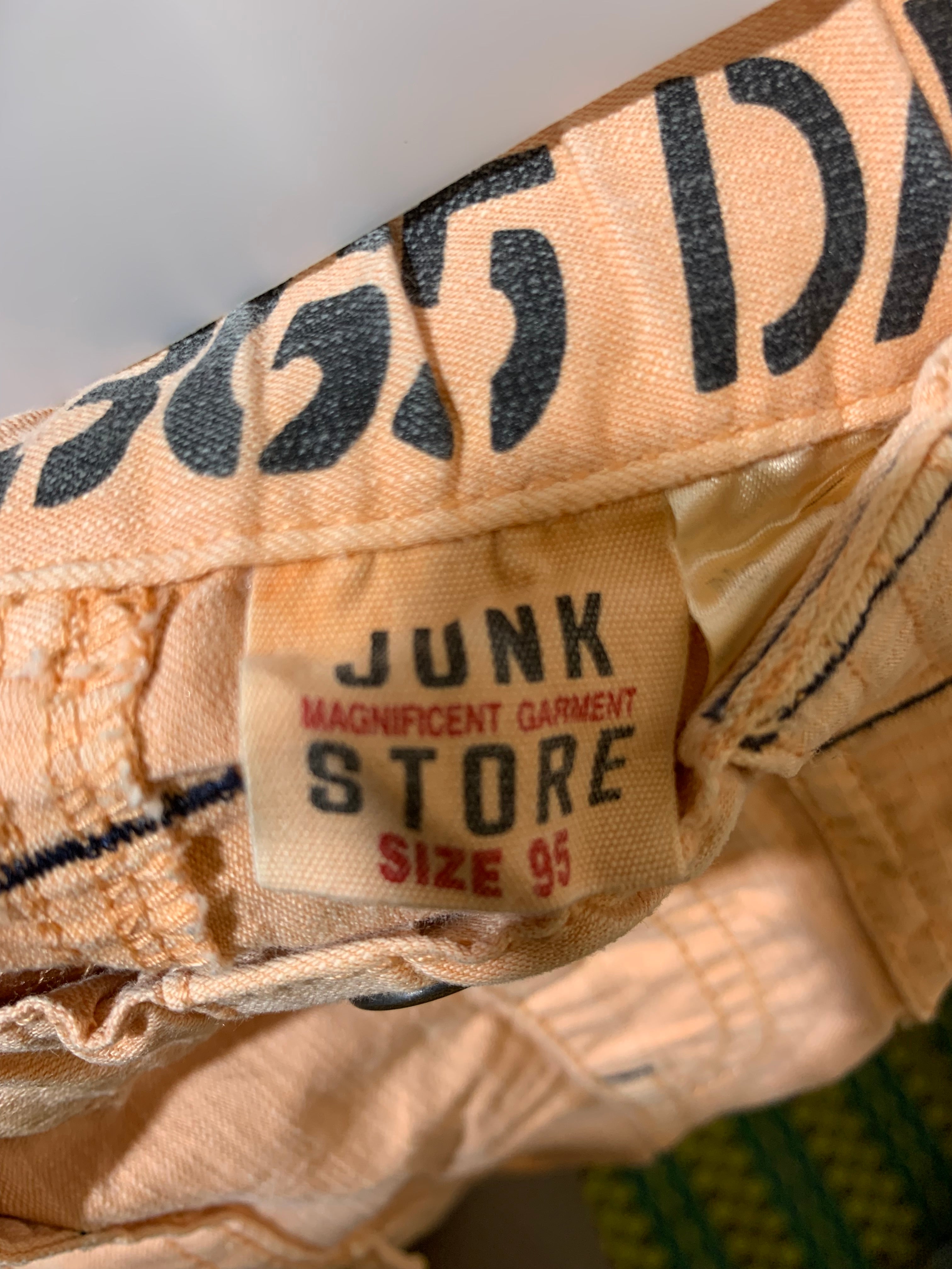 Junk Store Magnificent Garment Peach Utility Shorts - Size 2-3 Years AB1