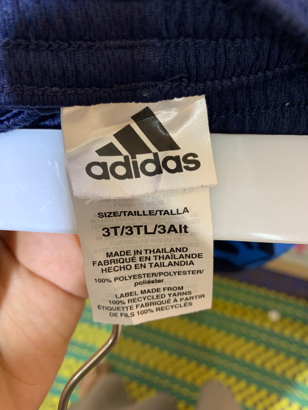 Adidas Toddler Boys' Big Logo Performance Mesh Shorts - Size 3T AB1
