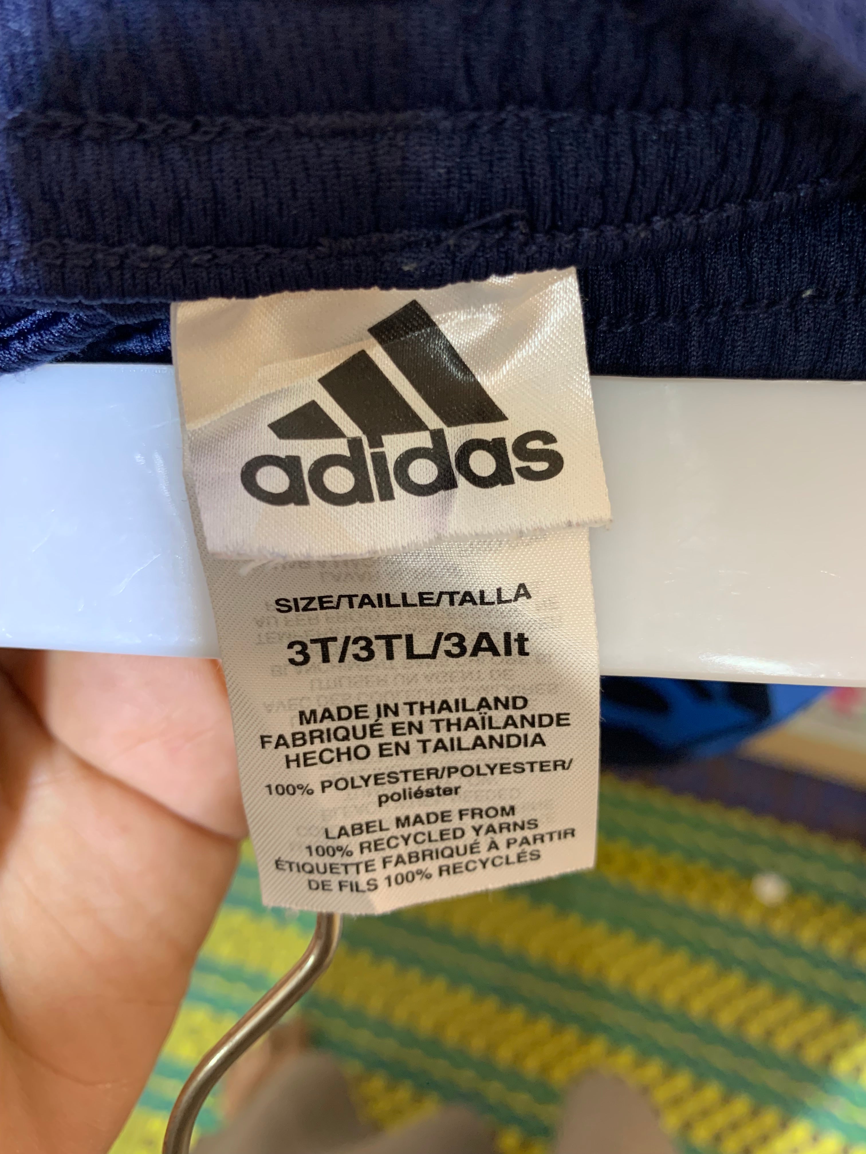 Adidas Toddler Boys' Big Logo Performance Mesh Shorts - Size 3T AB1