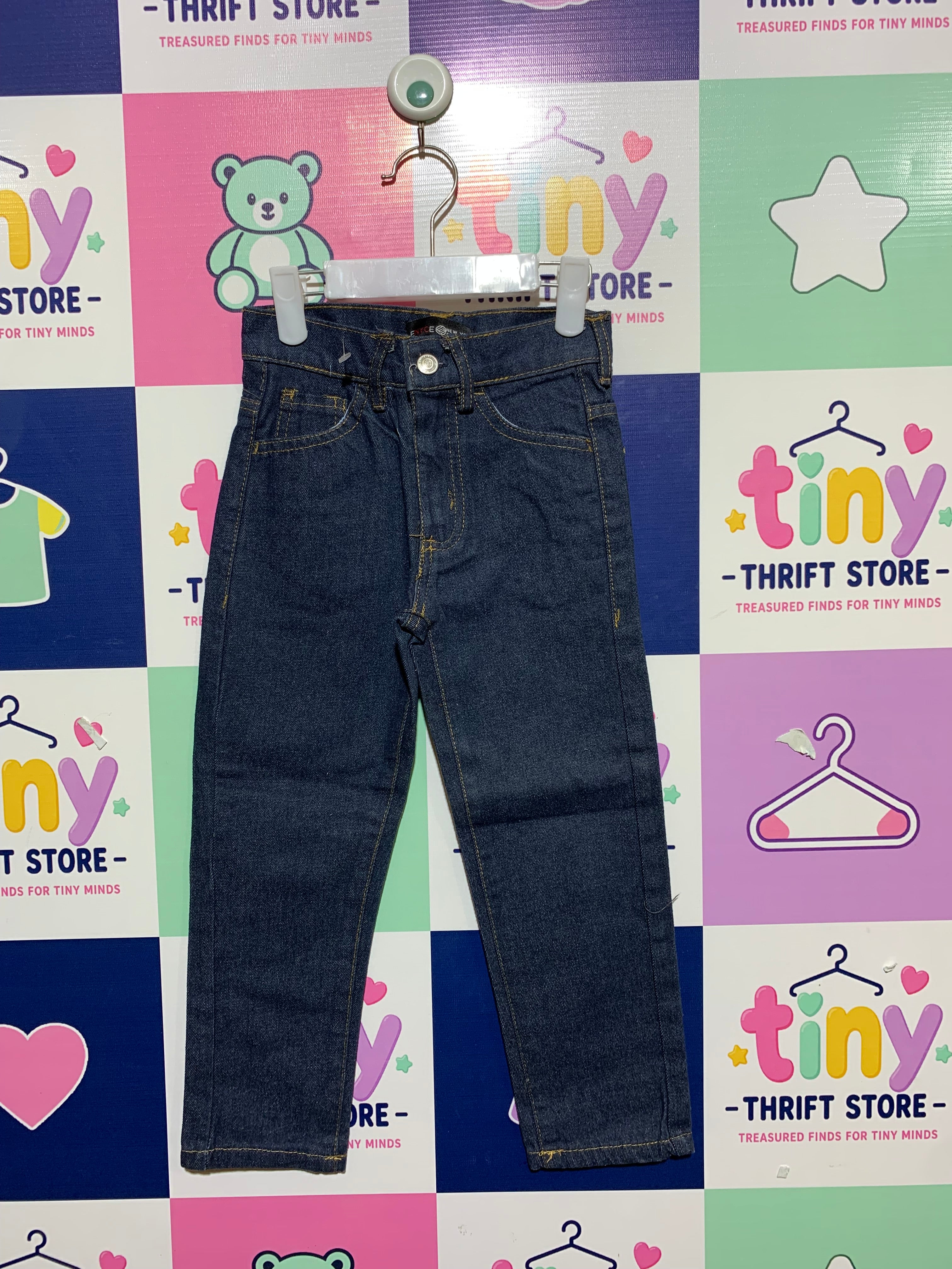 ENYCE New York Boys Classic Straight Leg Denim Jeans - Size 4 Years AB1