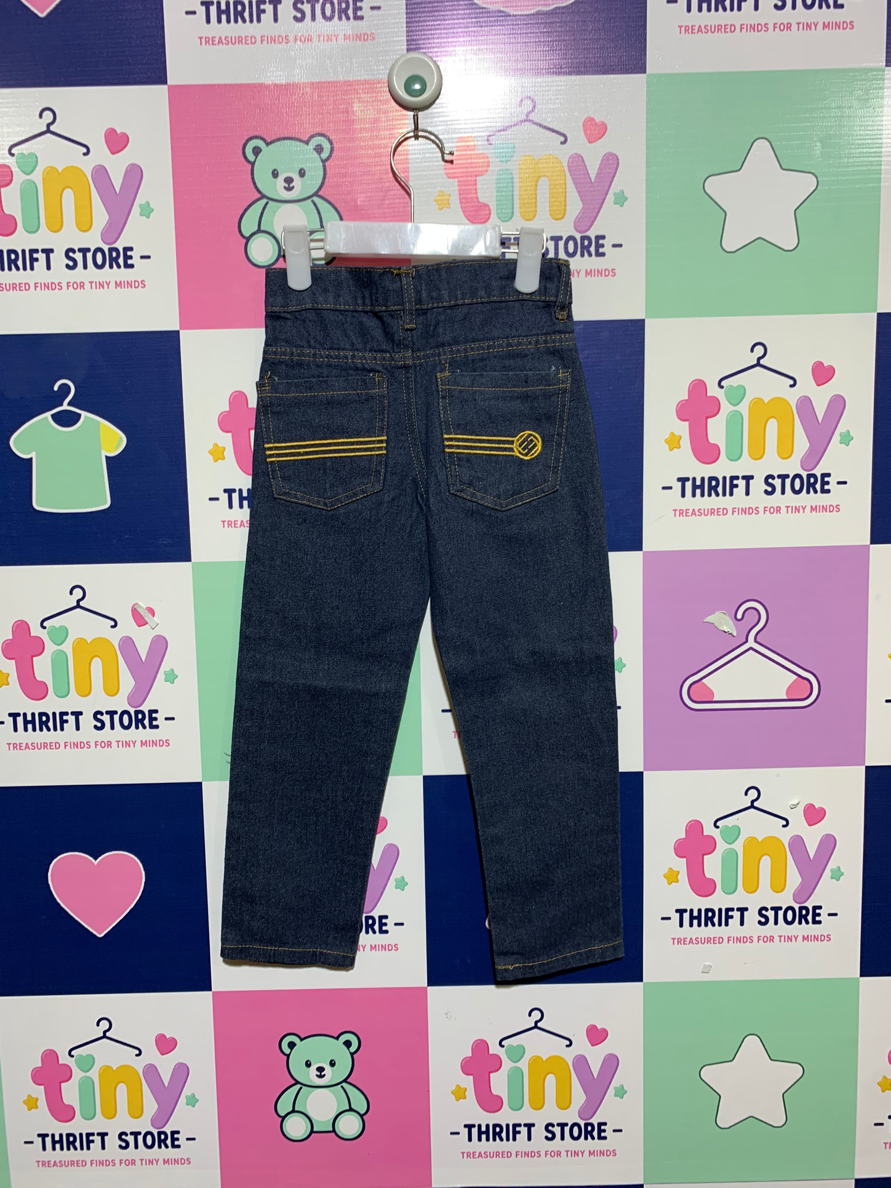 ENYCE New York Boys Classic Straight Leg Denim Jeans - Size 4 Years AB1