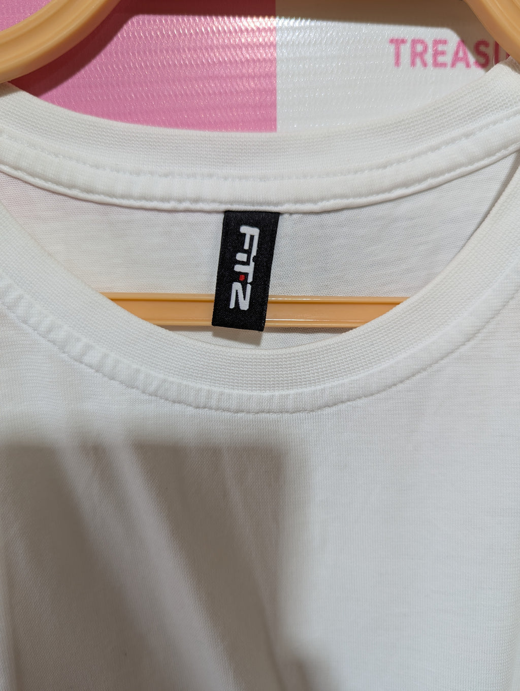 FIT-Z Unisex Boys Plain Solid White Crew Neck Short Sleeve Tee - Size 152/158 Estimated Age 11-13 Years AB1